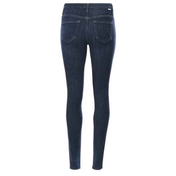 MOTHER The Looker Clean Sweep Dark Wash Skinny Jeans Size 28 - Picture 16 of 16